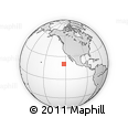 Outline Map of the Area around 20° 22' 55" N, 122° 19' 29" W, rectangular outline