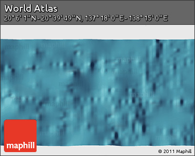 Satellite 3D Map of the Area around 20° 22' 55" N, 137° 46' 30" E