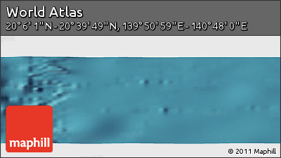Satellite Panoramic Map of the Area around 20° 22' 55" N, 140° 19' 29" E