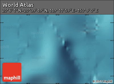 Satellite Map of the Area around 20° 22' 55" N, 149° 40' 30" E
