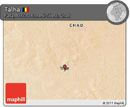 Satellite 3D Map of Talha