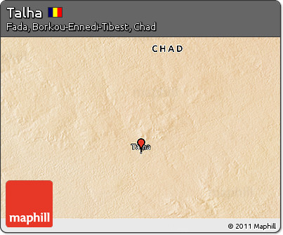 Satellite 3D Map of Talha
