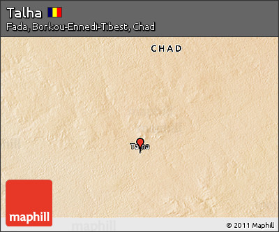 Satellite 3D Map of Talha