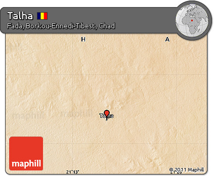 Satellite Map of Talha