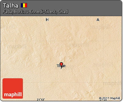 Satellite Map of Talha
