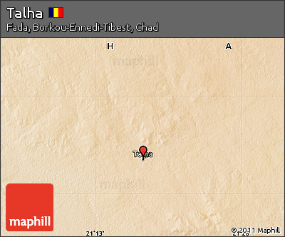 Satellite Map of Talha