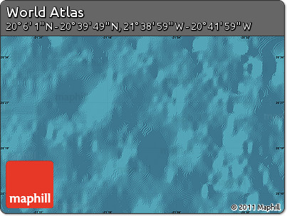 Satellite Map of the Area around 20° 22' 55" N, 21° 10' 29" W