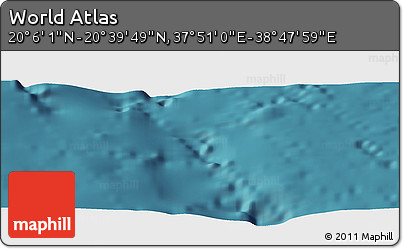 Satellite Panoramic Map of the Area around 20° 22' 55" N, 38° 19' 30" E