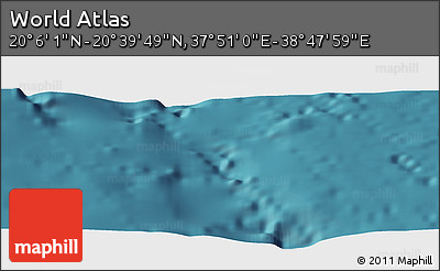 Satellite Panoramic Map of the Area around 20° 22' 55" N, 38° 19' 30" E