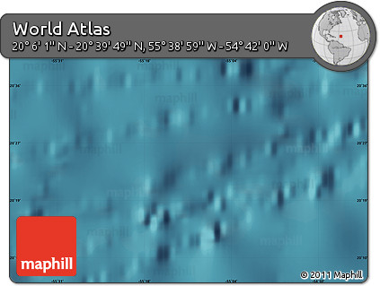 Satellite Map of the Area around 20° 22' 55" N, 55° 10' 29" W