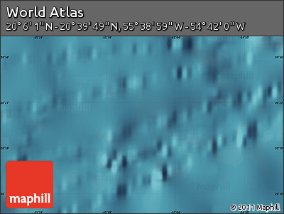Satellite Map of the Area around 20° 22' 55" N, 55° 10' 29" W