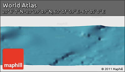 Satellite Panoramic Map of the Area around 20° 22' 55" N, 61° 16' 29" E