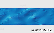 Shaded Relief Panoramic Map of the area around 20° 22' 55" N, 61° 58' 30" W