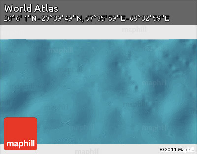 Satellite 3D Map of the Area around 20° 22' 55" N, 68° 4' 29" E