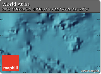 Satellite Map of the Area around 20° 22' 55" N, 71° 19' 29" W
