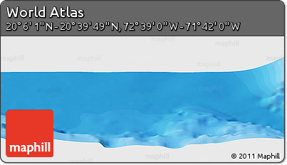 Political Panoramic Map of the Area around 20° 22' 55" N, 72° 10' 30" W