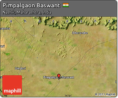 Satellite Map of Pimpalgaon Baswant