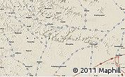 Shaded Relief Map of Satāna