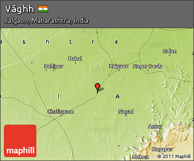Physical Map of Vāghh