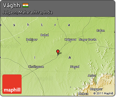 Physical Map of Vāghh