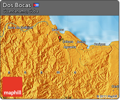 Political Map of Dos Bocas