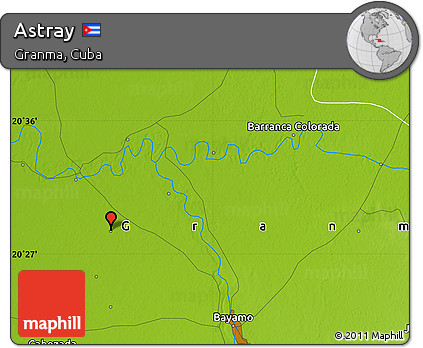 Physical Map of Astray