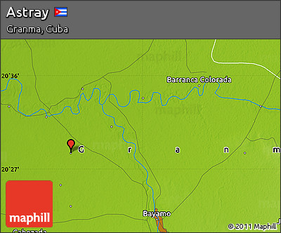 Physical Map of Astray