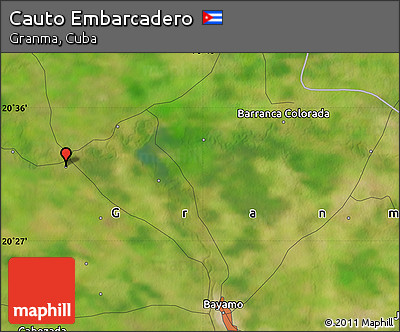 Satellite Map of Cauto Embarcadero