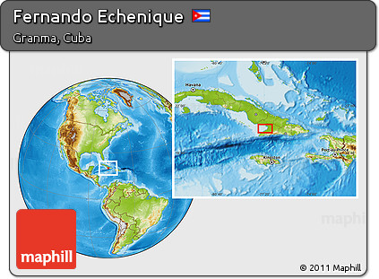Physical Location Map of Fernando Echenique
