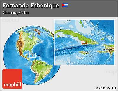 Physical Location Map of Fernando Echenique