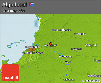 Physical Map of Algodonal