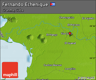 Physical Map of Fernando Echenique