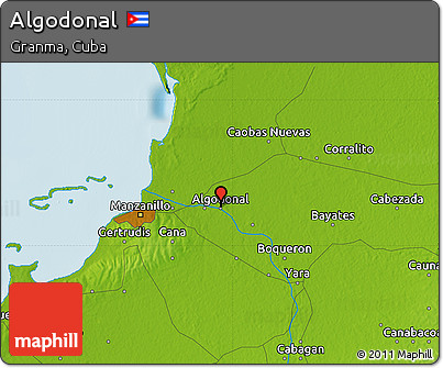 Physical Map of Algodonal