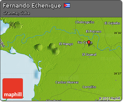 Physical Map of Fernando Echenique