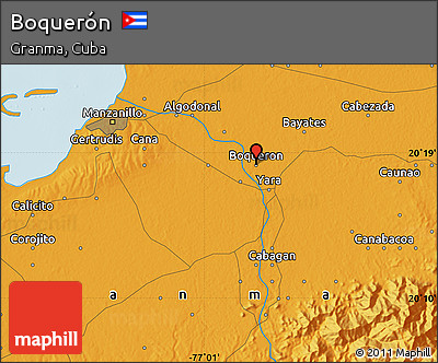 Political Map of Boquerón