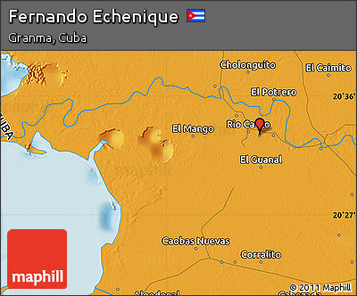 Political Map of Fernando Echenique