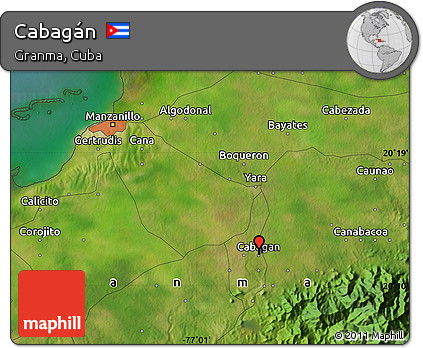 Satellite Map of Cabagán