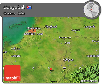Satellite Map of Guayabal