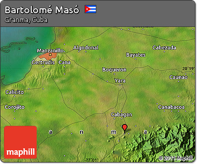 Satellite Map of Bartolomé Masó