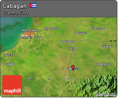 Satellite Map of Cabagán