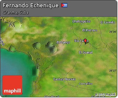 Satellite Map of Fernando Echenique