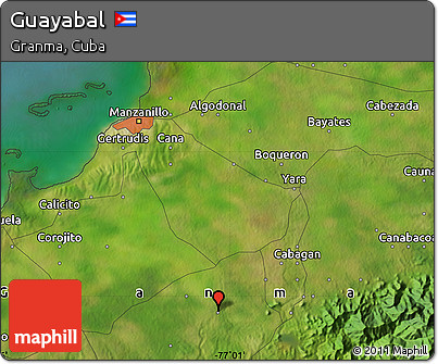 Satellite Map of Guayabal