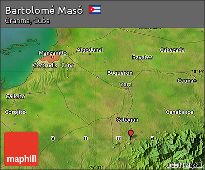 Satellite Map of Bartolomé Masó