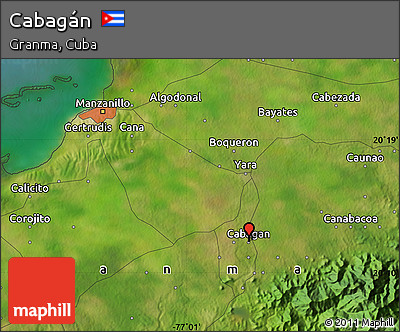 Satellite Map of Cabagán
