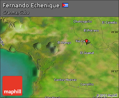 Satellite Map of Fernando Echenique