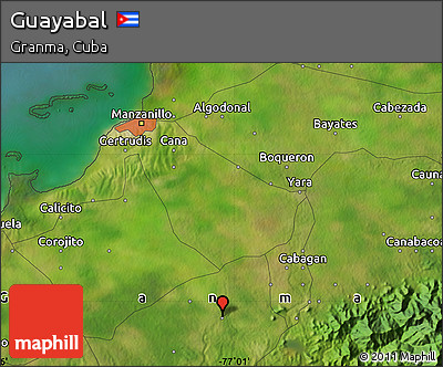 Satellite Map of Guayabal