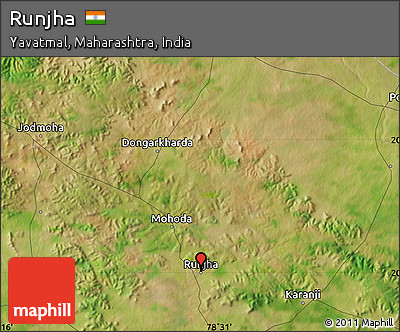 Satellite Map of Runjha