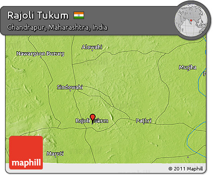 Physical 3D Map of Rajoli Tukum