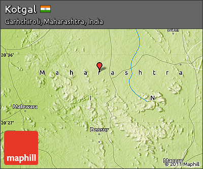 Physical Map of Kotgal