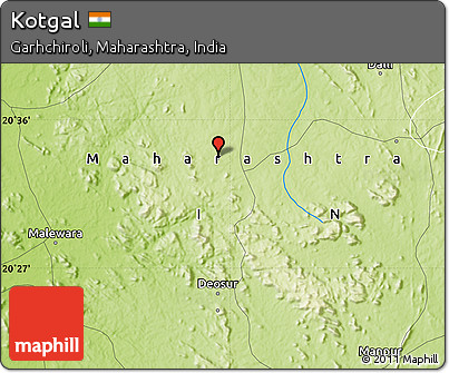 Physical Map of Kotgal